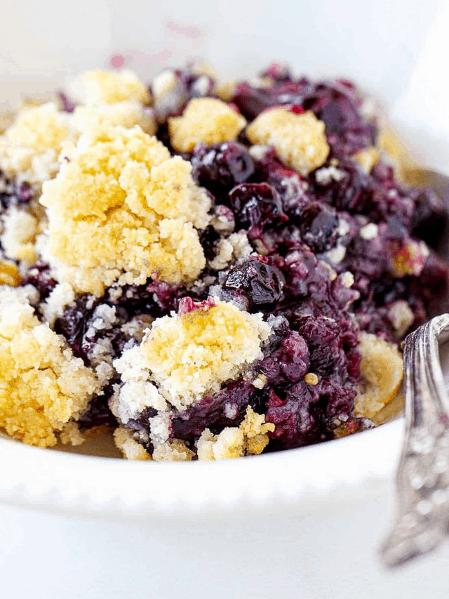 Blueberry Dump Cake