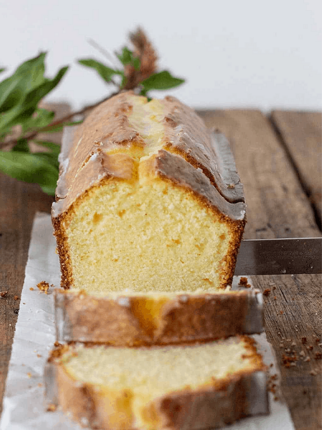 Sour Cream Sheet Pan Pound Cake With Lemon Glaze – monarch way