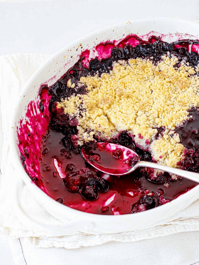 Blueberry Crumble