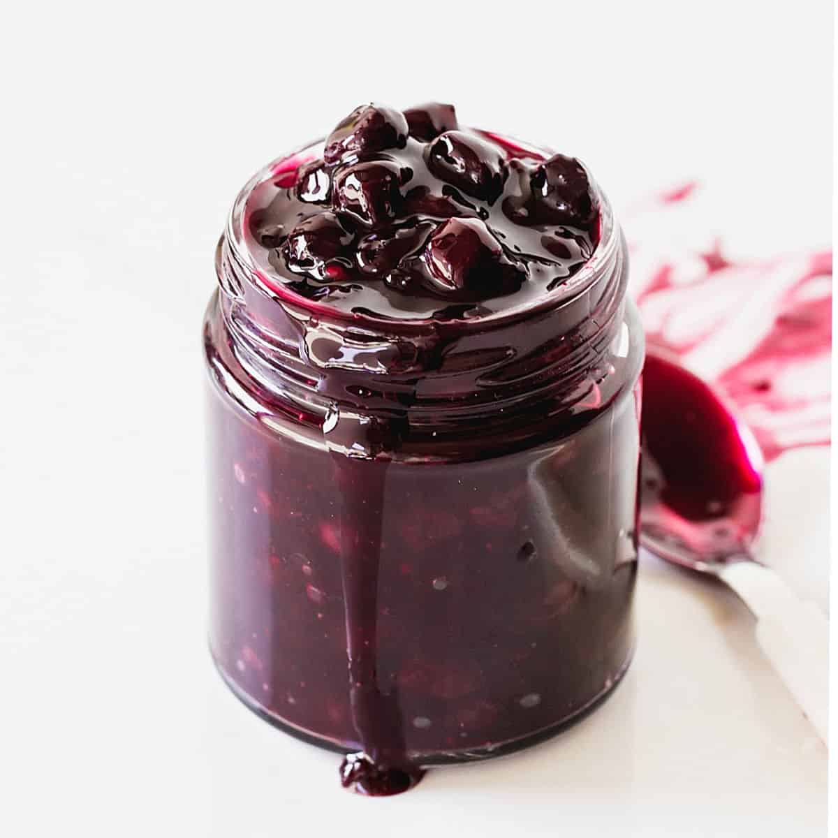 Blueberry Compote Recipe Vintage Kitchen Notes