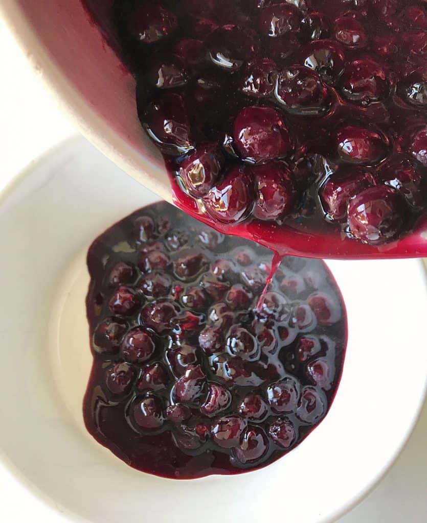 Blueberry Sauce (topping) - Vintage Kitchen Notes