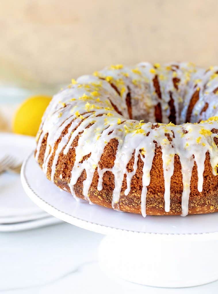Lemon Bundt Cake - Vintage Kitchen Notes
