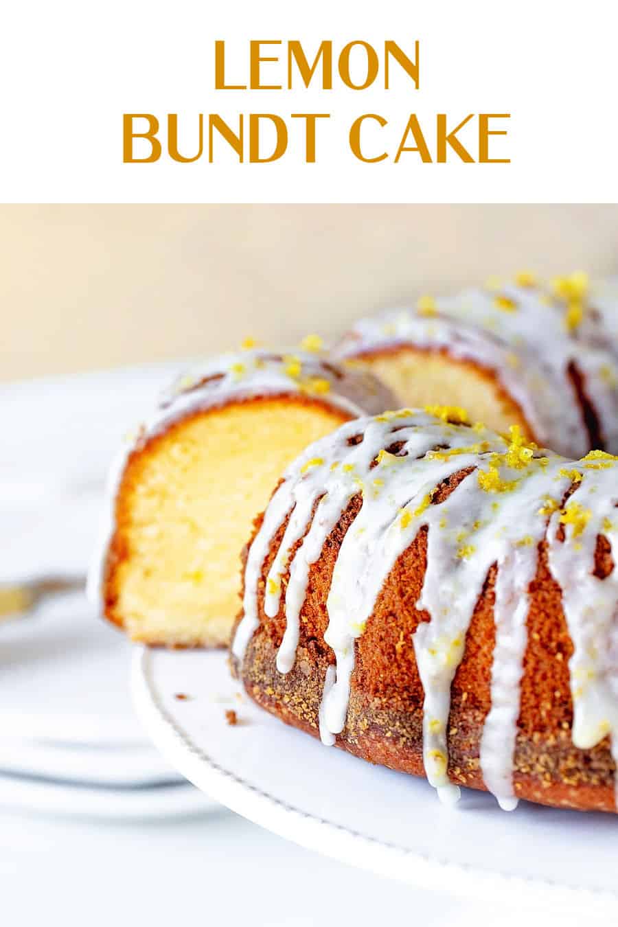 Lemon Bundt Cake - Vintage Kitchen Notes