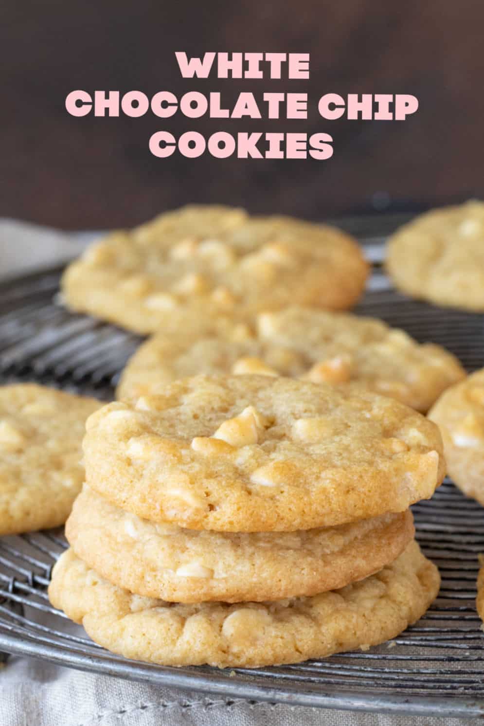 White Chocolate Chip Cookies Vintage Kitchen Notes
