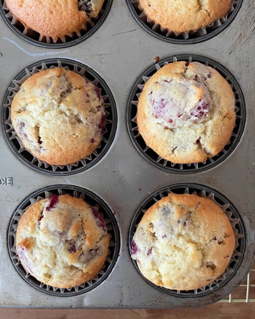 Best Raspberry Muffins (quick and easy) - Vintage Kitchen Notes