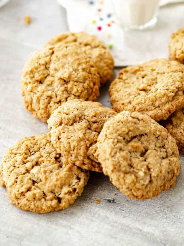 Walnut Chocolate Chip Oatmeal Cookies - Vintage Kitchen Notes