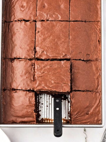 condensed milk chocolate cake top view