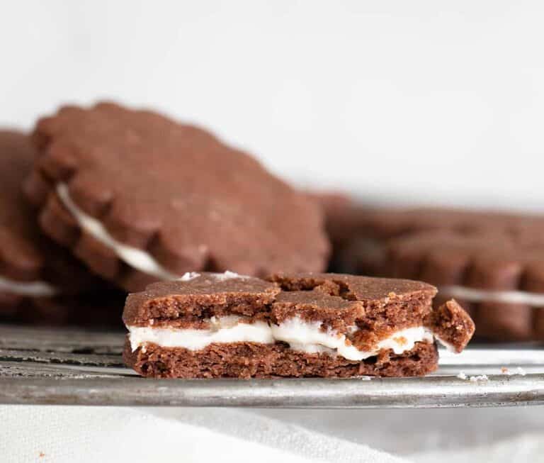 Chocolate Sandwich Cookies - Vintage Kitchen Notes