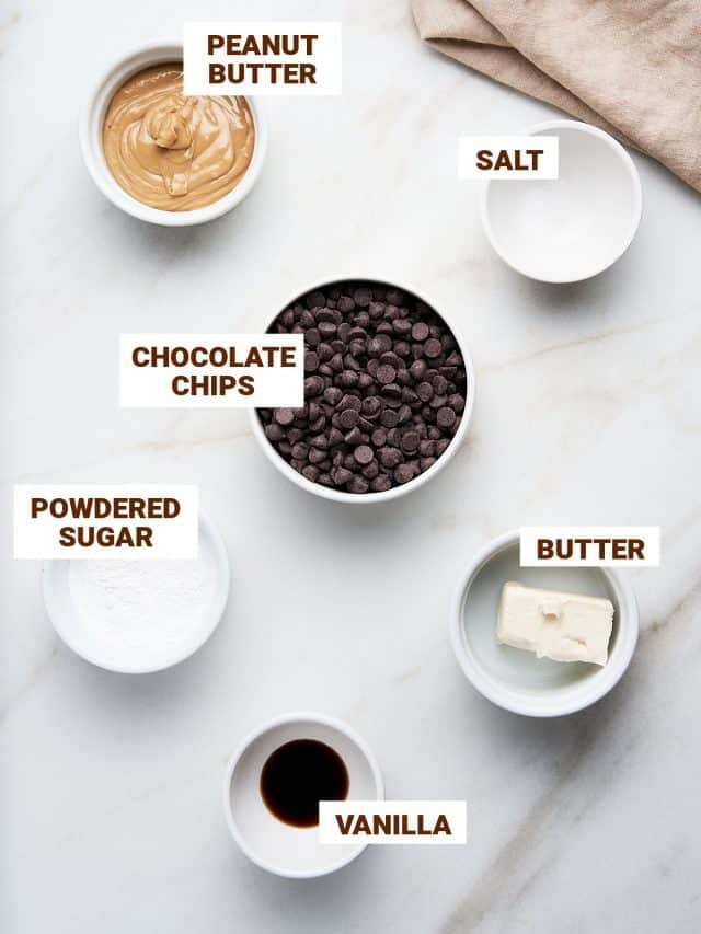 Easy Buckeye Candy Recipe (peanut butter chocolate) - Vintage Kitchen Notes