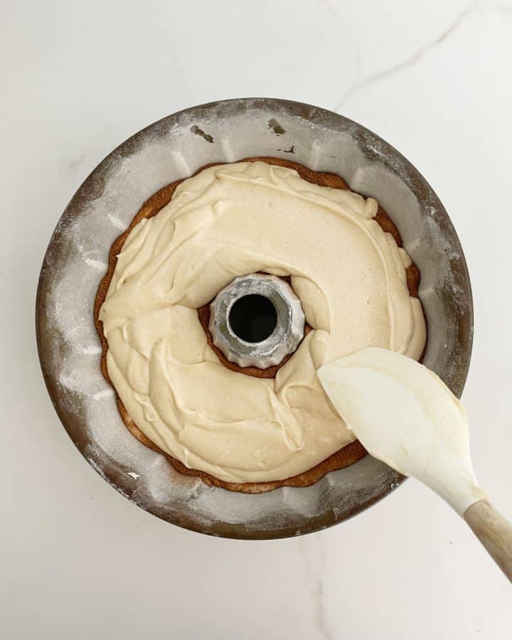 Cinnamon Swirl Bundt Cake (with cinnamon glaze) - Vintage Kitchen Notes