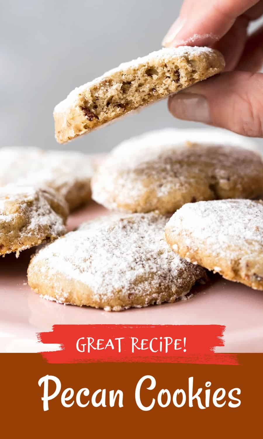 Pecan Sandies (easy, shortbread-style cookies) - Vintage Kitchen Notes