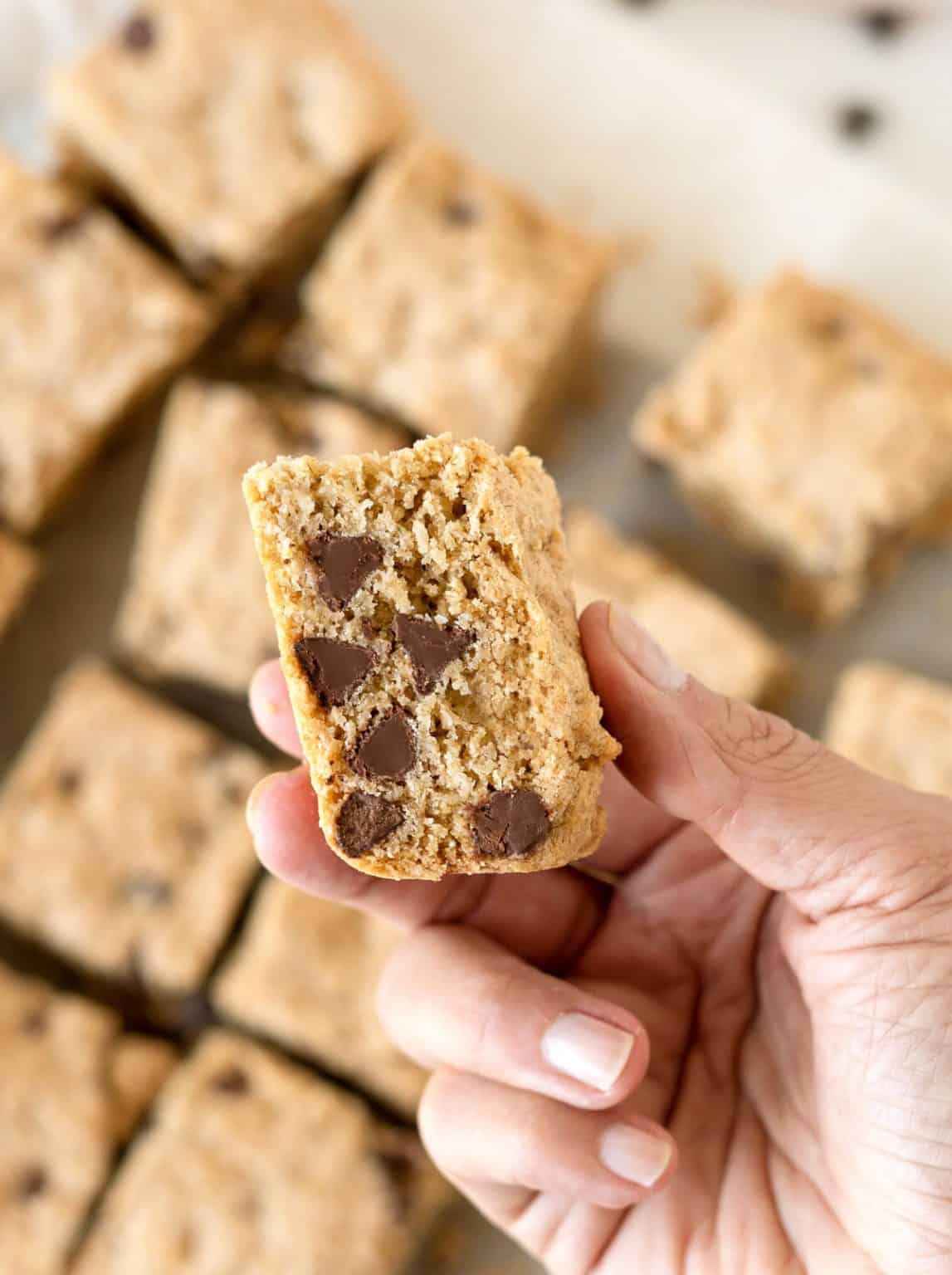 Chocolate Chip Oatmeal Bars Vintage Kitchen Notes