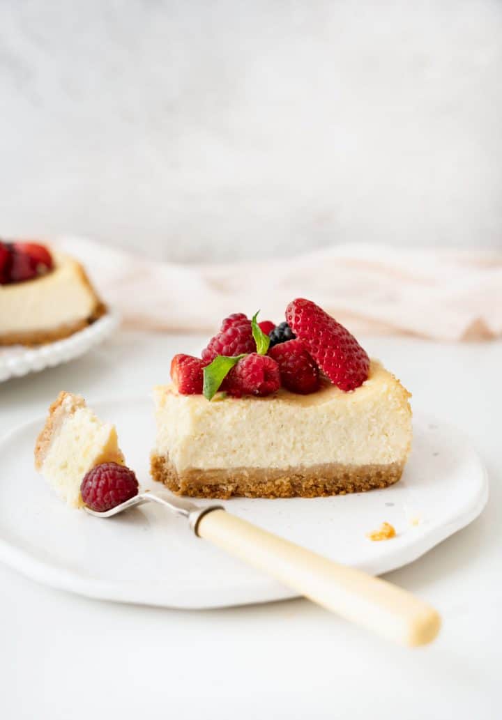 Ricotta Cheesecake - Vintage Kitchen Notes