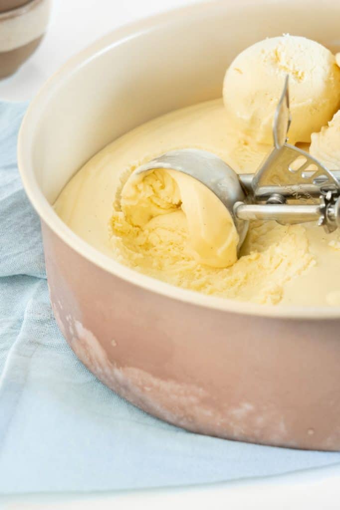 Condensed Milk Ice Cream (nochurn) Vintage Kitchen Notes