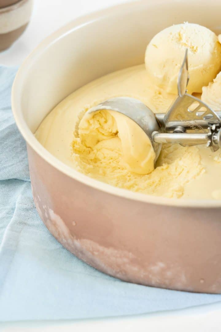 Condensed Milk Ice Cream (nochurn) Vintage Kitchen Notes