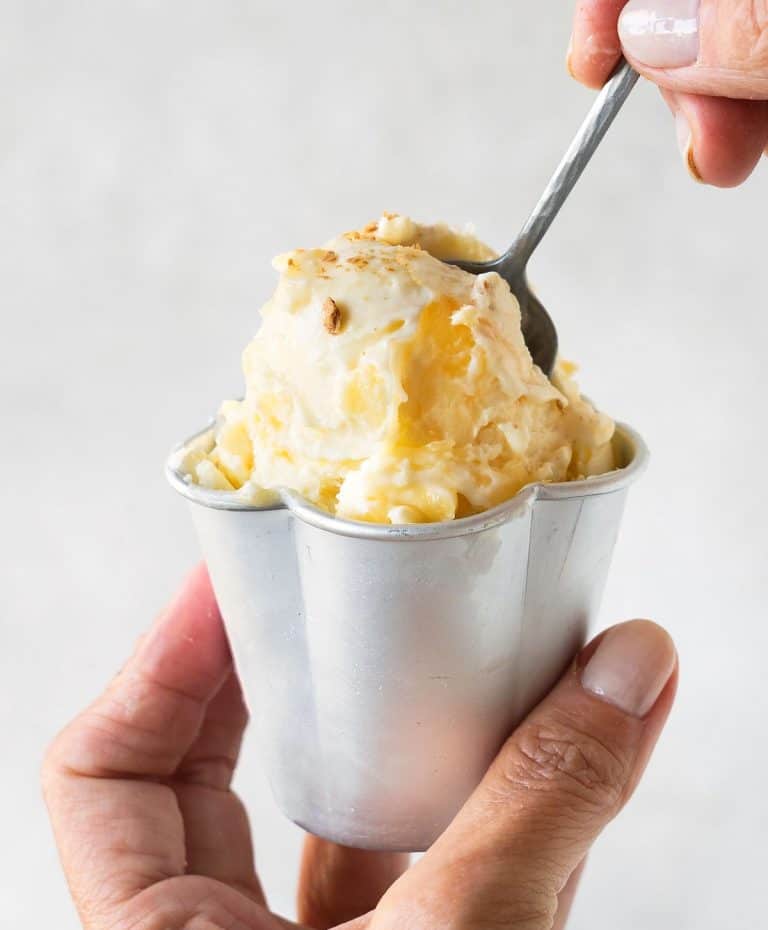 Lemon Ice Cream (nochurn recipe) Vintage Kitchen Notes