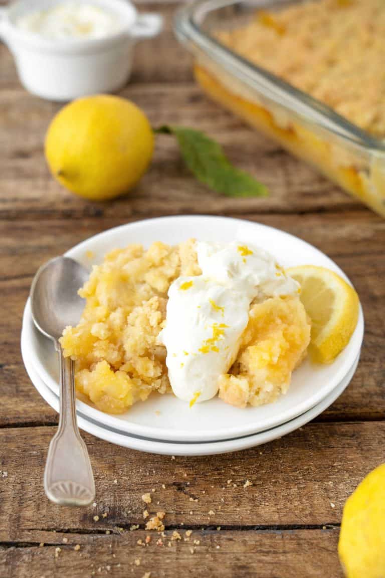 Lemon Dump Cake 4 Ingredients Vintage Kitchen Notes 4178