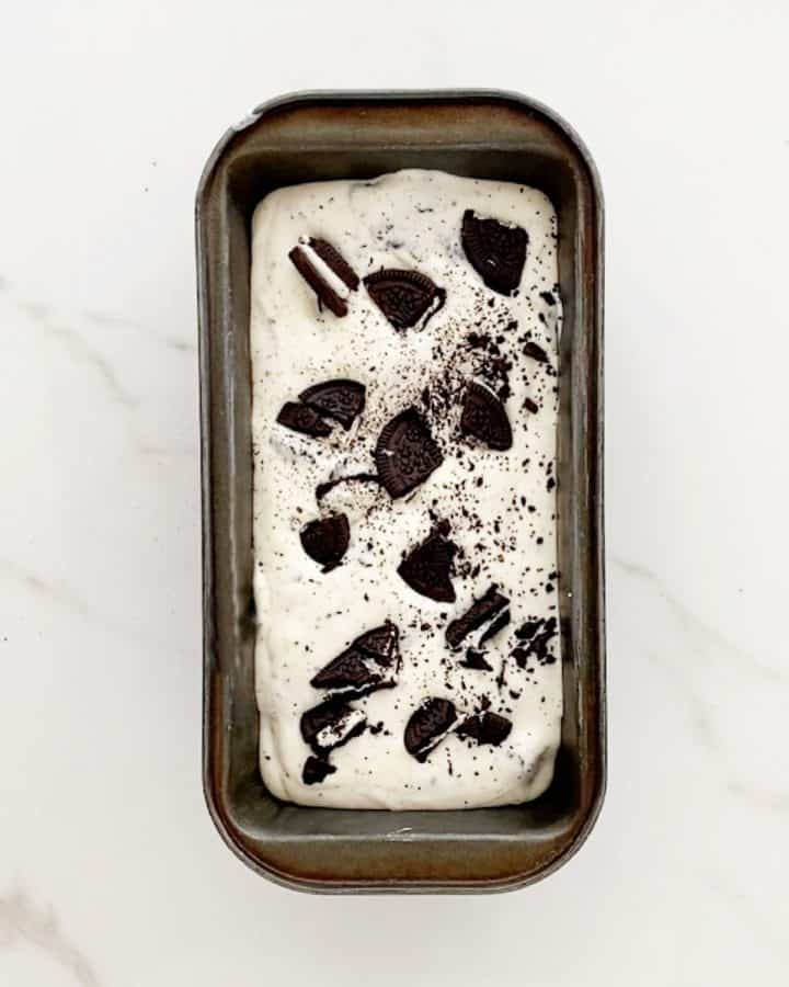 Oreo Ice Cream (no-churn recipe) - Vintage Kitchen Notes