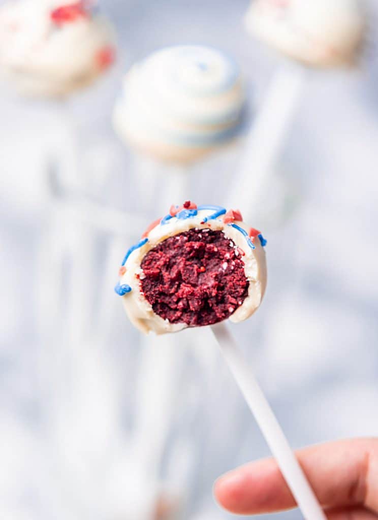 Red Velvet Cake Pops Vintage Kitchen Notes