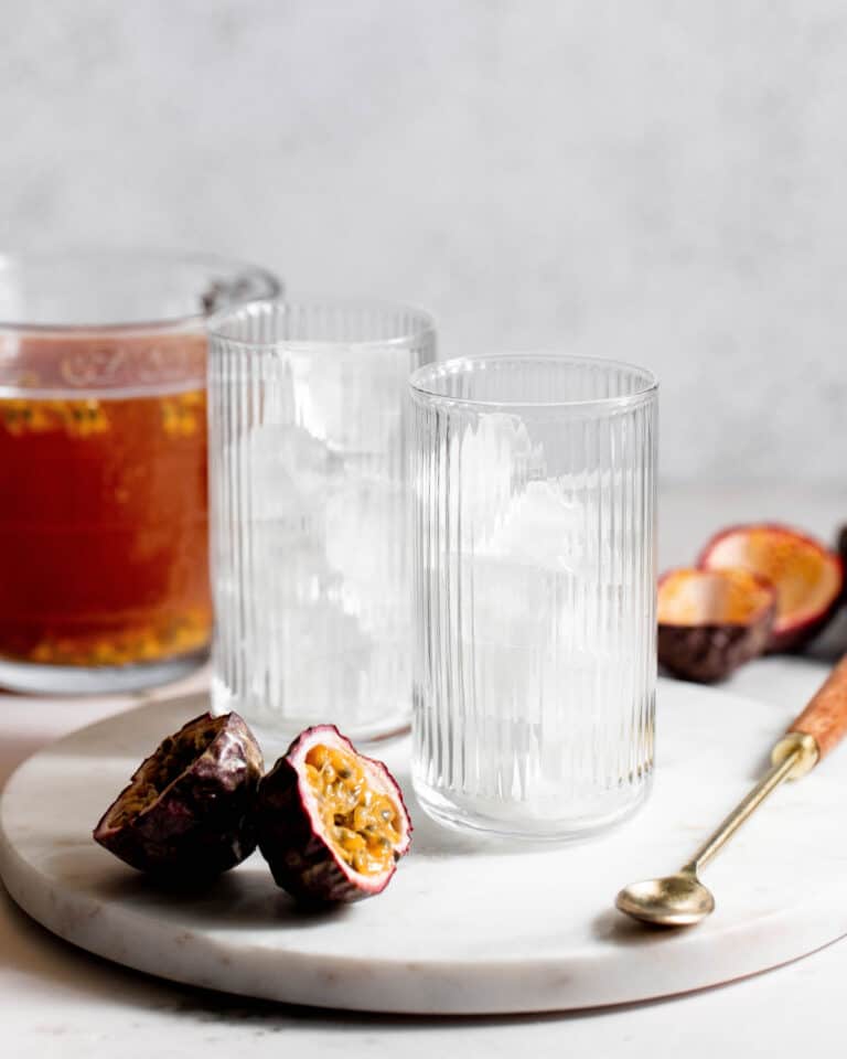 Passionfruit Tea (easy Iced Recipe) - Vintage Kitchen Notes