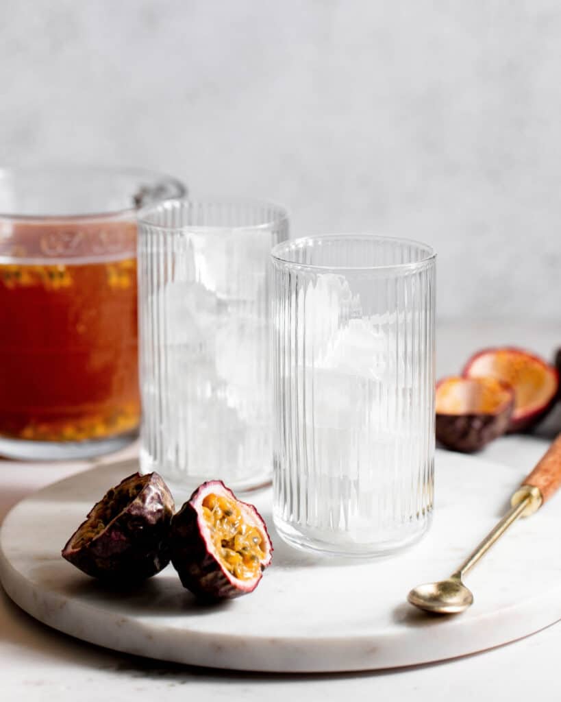 Passionfruit Tea (easy Iced Recipe) - Vintage Kitchen Notes