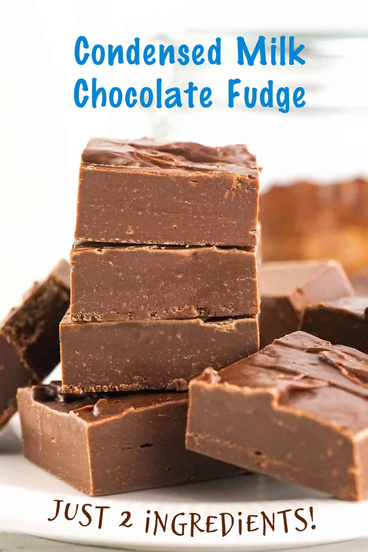 2 Ingredient Fudge (with condensed milk) Vintage Kitchen Notes