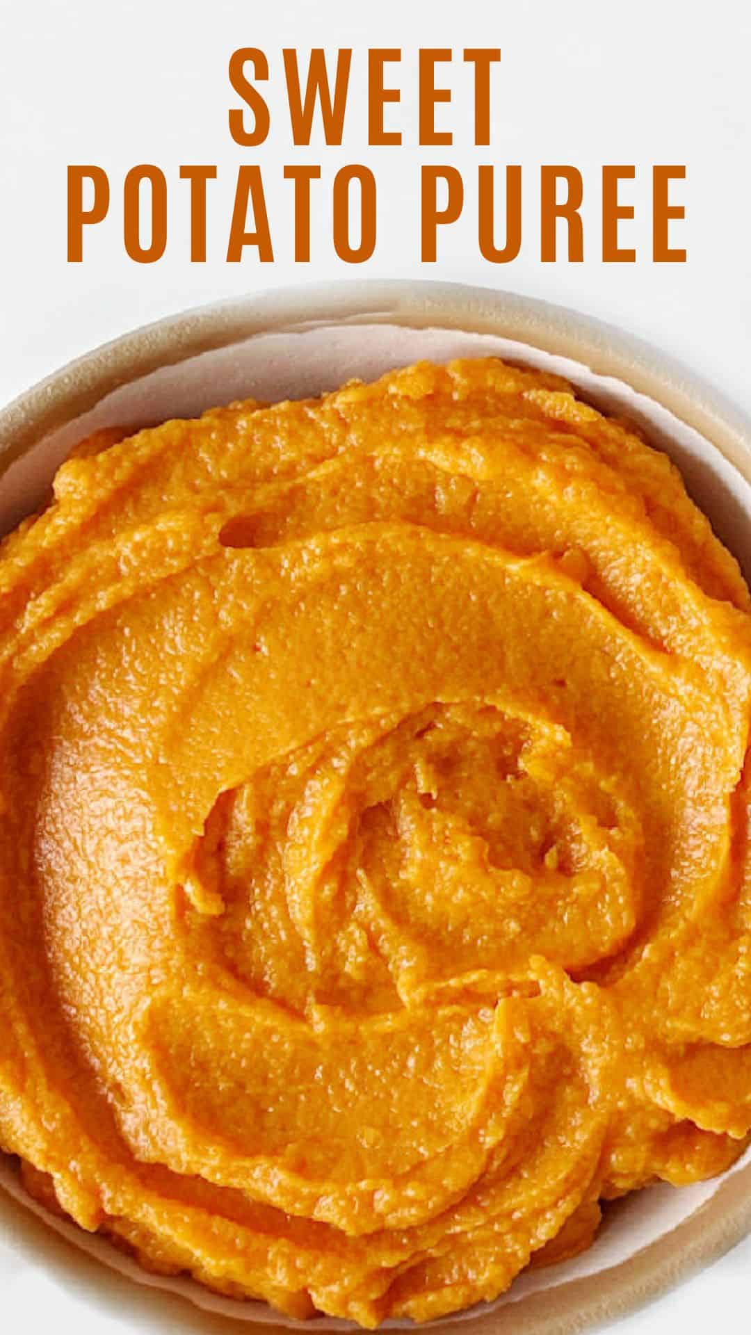 Sweet Potato Puree (1 ingredient) - Vintage Kitchen Notes