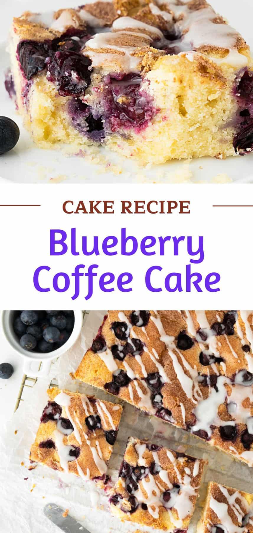 Blueberry Coffee Cake - Vintage Kitchen Notes