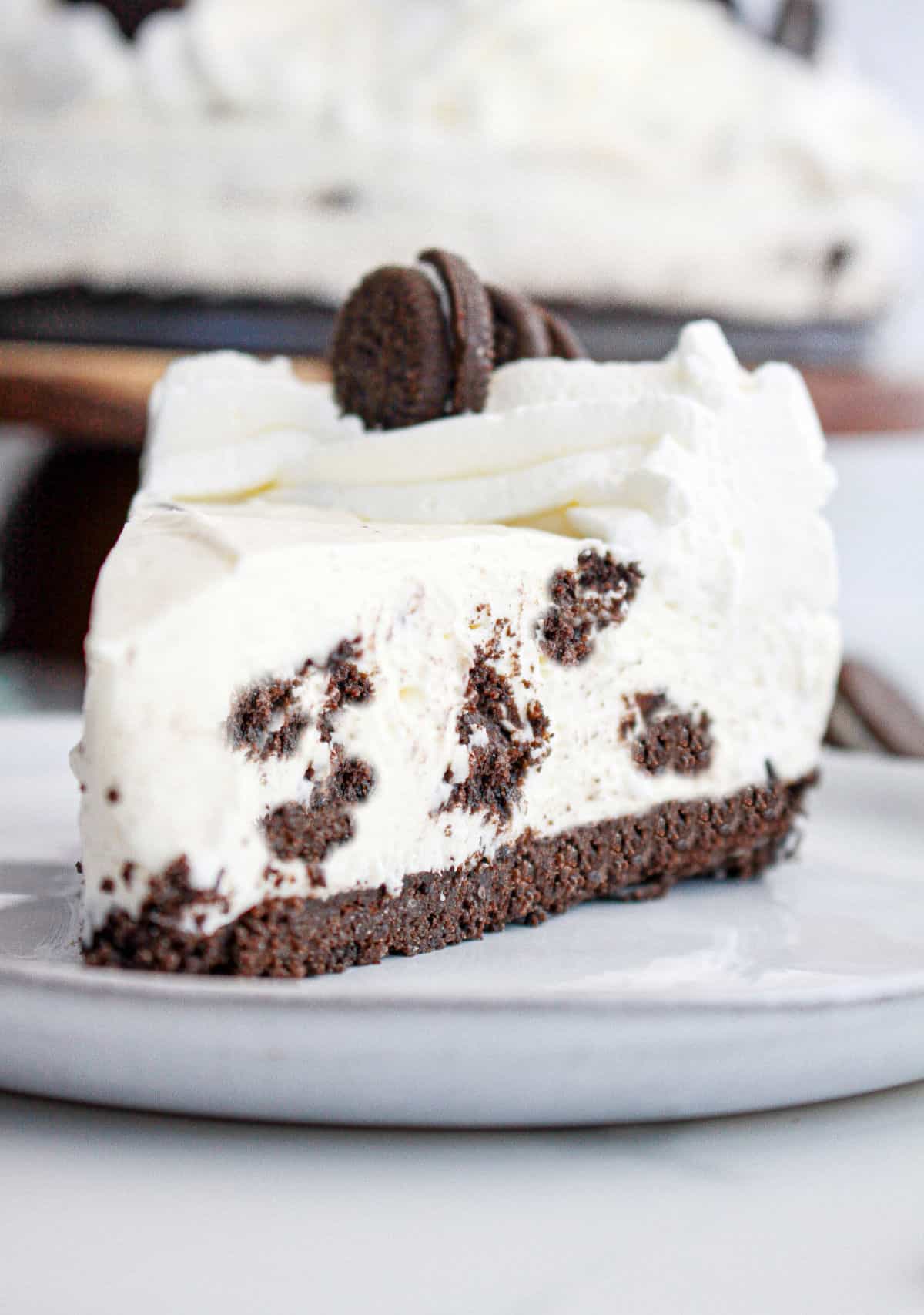 No Bake Oreo Cheesecake - Vintage Kitchen Notes