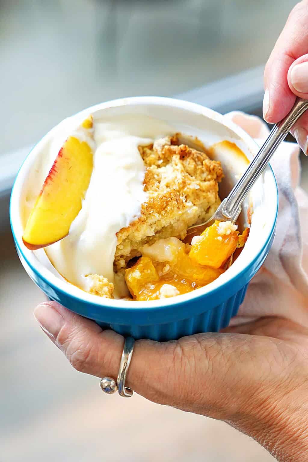 Mini Peach Cobbler Recipe