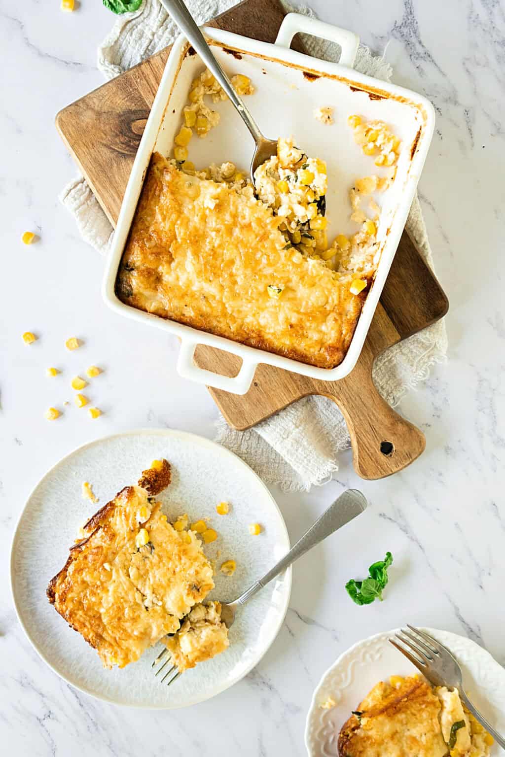 Corn Pudding (no Jiffy mix) Vintage Kitchen Notes